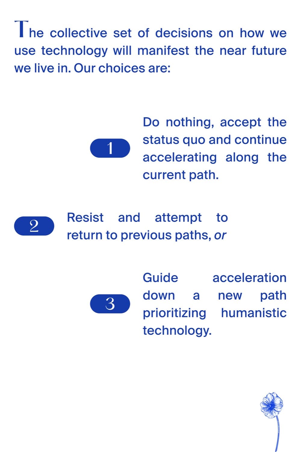 The Covenant of Humanistic Technologies — 5